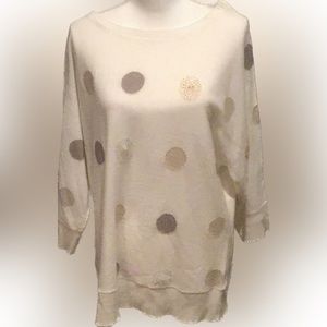 3/4 Length Sleeve Sparkling Sweater